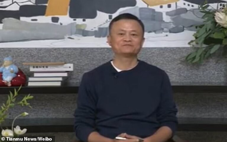 Jack Ma reappears in a video clip amid high tech high drama
