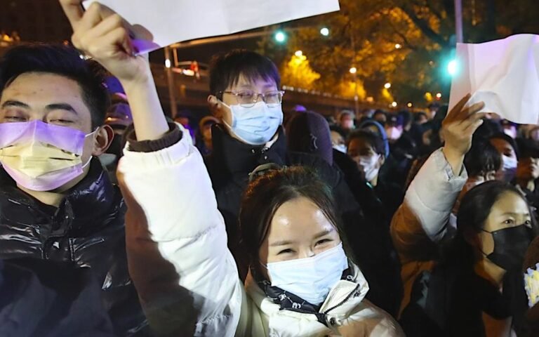 China rocked by anti-Xi protests amid ‘freedom’ calls