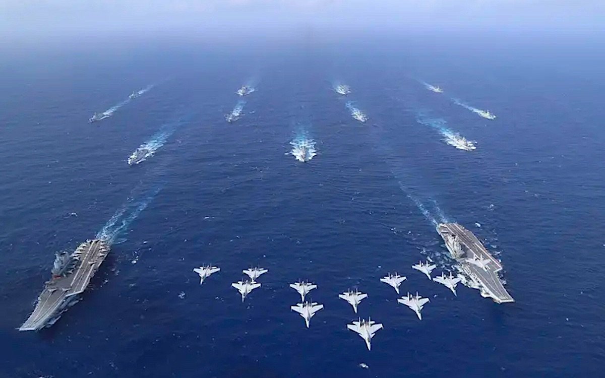 China launches ‘biggest military build-up in the world’