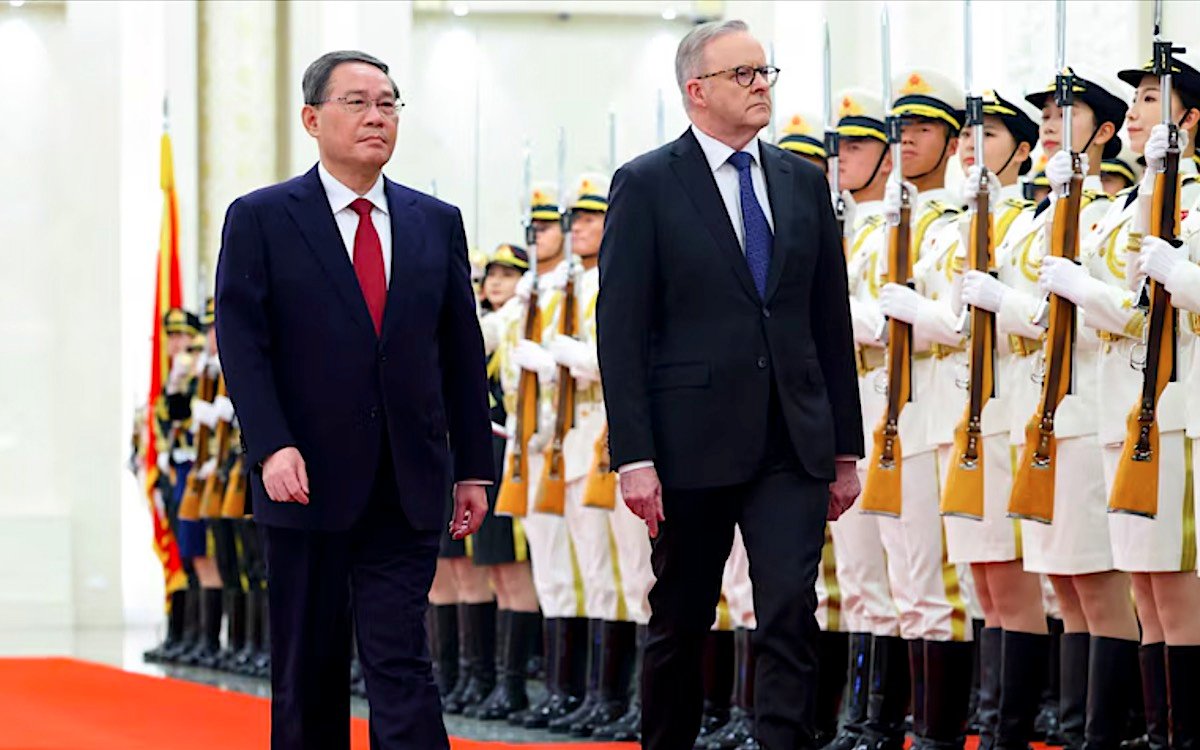 Albanese walks a fine line between China and the US